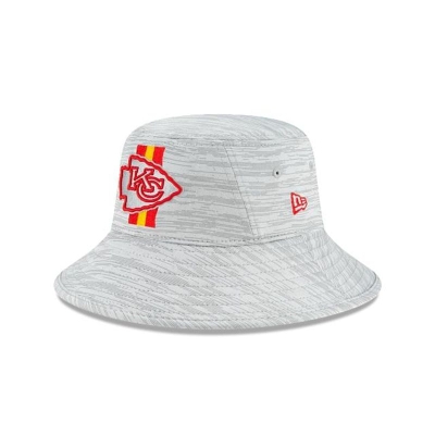 Sapca New Era Kansas City Chiefs NFL Official NFL Training Stretch Bucket Hat - Rosii